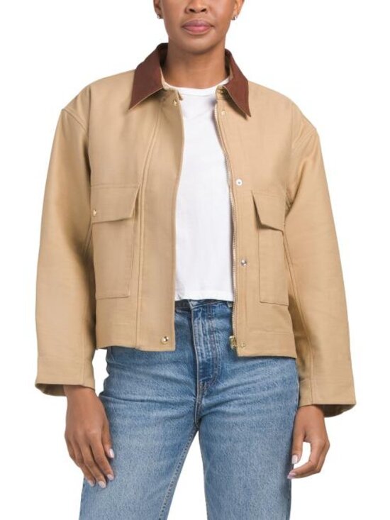 rag & bone Jackets & Blazers - RAG & BONE Nonie Cotton Jacket